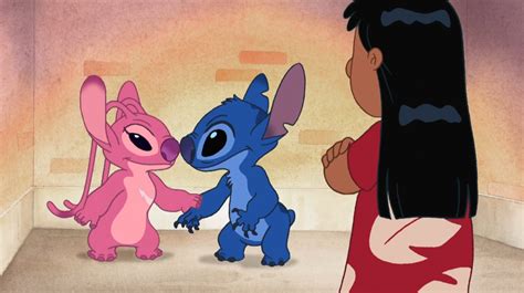 angel de lilo y stitch|stitch y angel.